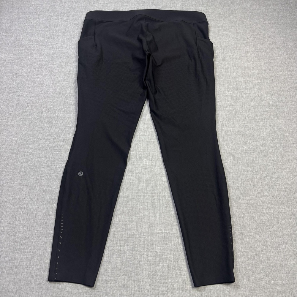 Lululemon SenseKnit Running Tight 28" Pants Men's 2XL Black Performance